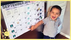 Tips Family Calendar For Young Kids
