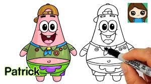 how to draw young patrick star