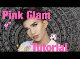 full face pink glam tutorial you