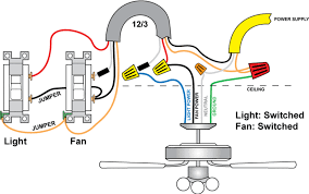 diy ceiling fan connection how to wire