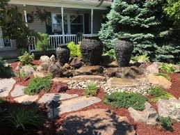 Front Yard Landscaping Project With