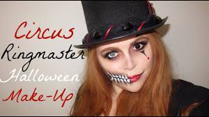 circus ringmaster halloween make up