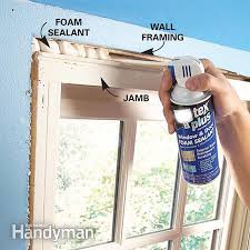 Sealing Behind Window Door Trim