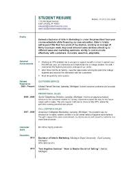Download Sample Resume For First Job No Experience toubiafrance com