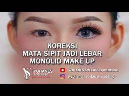 monolid make up koreksi mata kecil