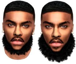 28 sims 4 beard cc soul patch face