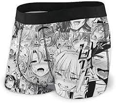 Amazon.com: XTGOO Men's Boxer Brief Underpants Ahegao Face Printed Cotton  Underwear Black (Black, Small) : Clothing, Shoes & Jewelry