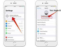 update apple id settings on iphone or ipad