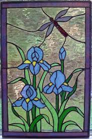 dragonfly stained glass