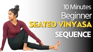 beginner seated vinyasa sequence yoga