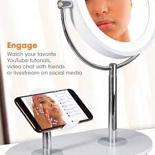 ottlite wireless charging makeup mirror