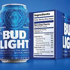 bud light to begin disclosing nutrition