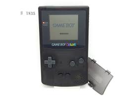 Nintendo Game Boy Color Launch Edition Clear Black Handheld System