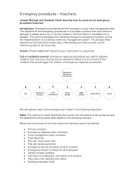 Business Continuity Flow Chart Templates At