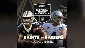 Visit fox sports for real time, nfl football scores & schedule information. Las Vegas Raiders Host New Orleans Saints In 1st Game At Allegiant Stadium On Monday Night Football Abc7 San Francisco