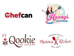 restaurant chef and bakery logo