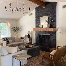 Inspirational Black Fireplace Ideas For