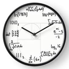White Clocks Calculus Clock