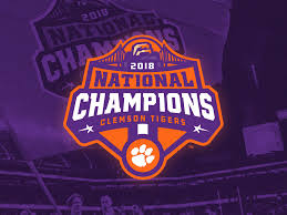2018 clemson national chions by