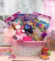 a little disney princess gift basket