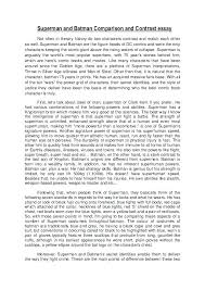Example Of A Comparison Contrast Essay Examples Of College Essay