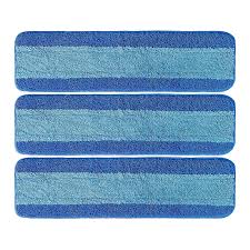 3 pack microfiber mop pads for