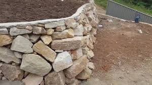 Dry Stack Retaining Wall