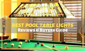 6 Best Pool Table Lights Reviews Buyer S Guide
