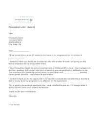 Example Letter Of Resignation Medical Assistant Resignation Letter