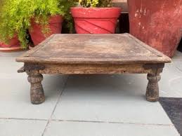 Coffee Tea Table Low Table Wooden Hand