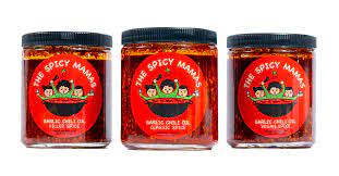 The Spicy Mamas Garlic Chili Oil gambar png