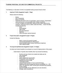 Sample Funding Proposal Template 8 Free Documents In Pdf Word