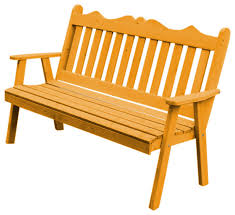 4 cedar garden bench royal english