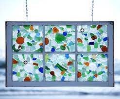 Creative Diy Ideas Sea Glass Window