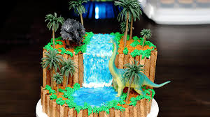 easy dinosaur birthday cake diy