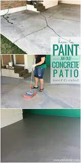 How To Paint A Concrete Patio With