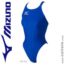 Mizuno N2ma8221 Swimsuit Sportback Fina Competition Japan Blue