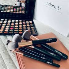 personalised makeup brushes by adorn u