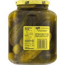 mt olive whole kosher dill pickles 46