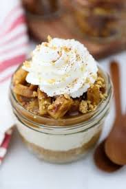 The Best Apple Cheesecake In A Jar