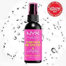 plump finish makeup setting spray nyx