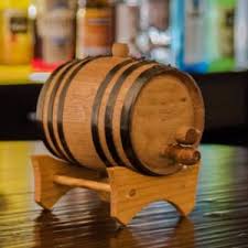 red head oak barrels aging rum