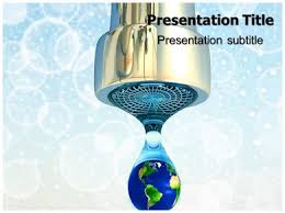Save Water Powerpoint Templates Powerpoint Presentation On
