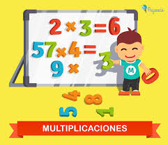 Ejercicios de multiplicaciones. Aprender a multiplicar para niños | Pequeocio