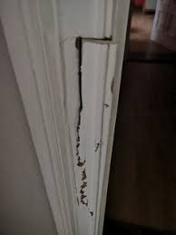 how to fix a broken door frame