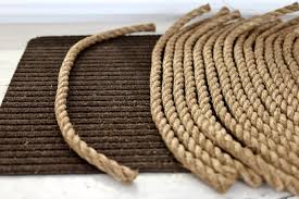 how to make a rope rug a diy tutorial
