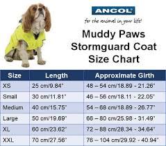 Ancol Muddy Paws Dog Coat Muddy Paws Stormguard Dog Coat