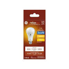Ge Relax Watt Eq A21 Soft White 3 Way Bulb Led Light Bulb In The General Purpose Led Light Bulbs Department At Lowes Com