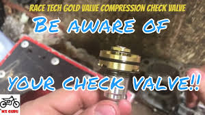 Race Tech Gold Valve Compression Assembly Stack Check Valve Awareness 2014 Kx 450f