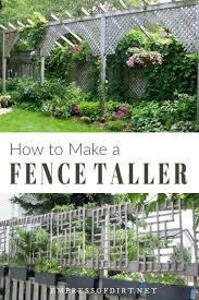 How To Make A Fence Taller For Better